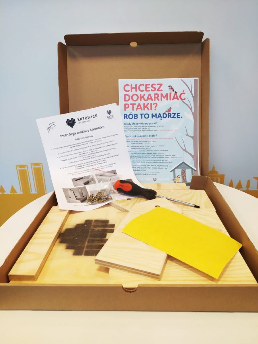 KATOkarmniki wracają do Katowic – zadbaj o ptaki tej zimy