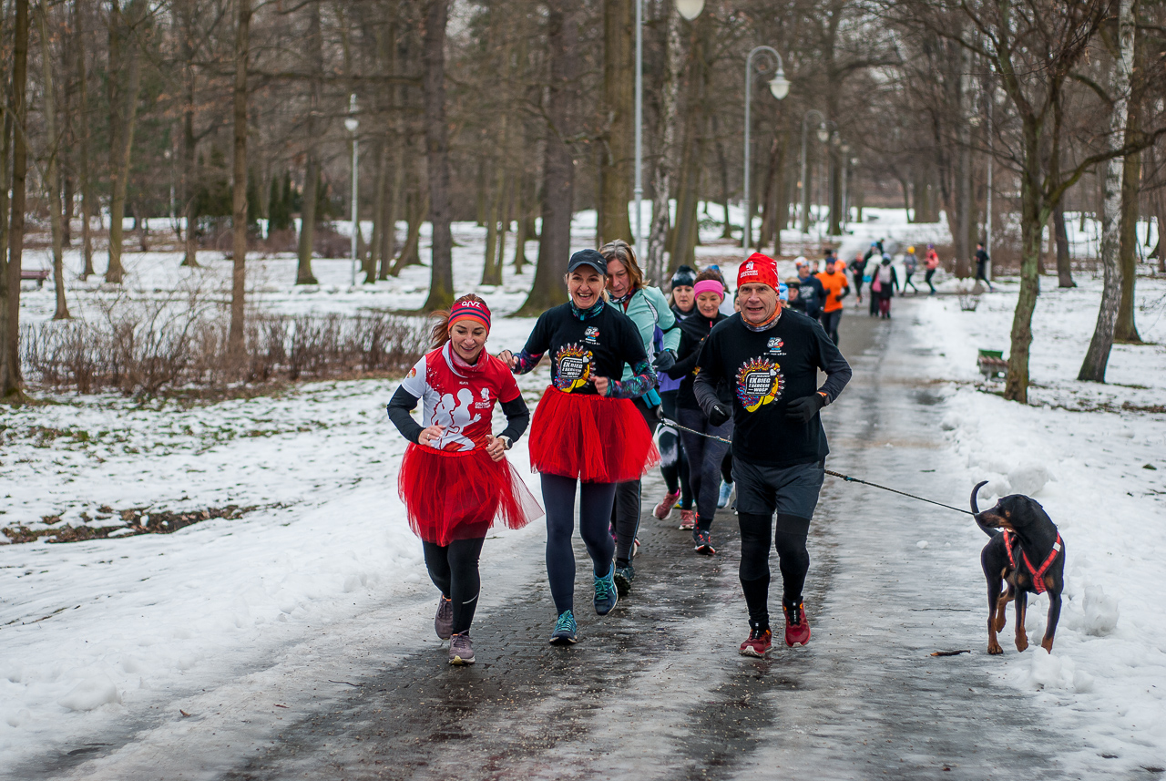 Parkrun biegł razem z WOŚP 104