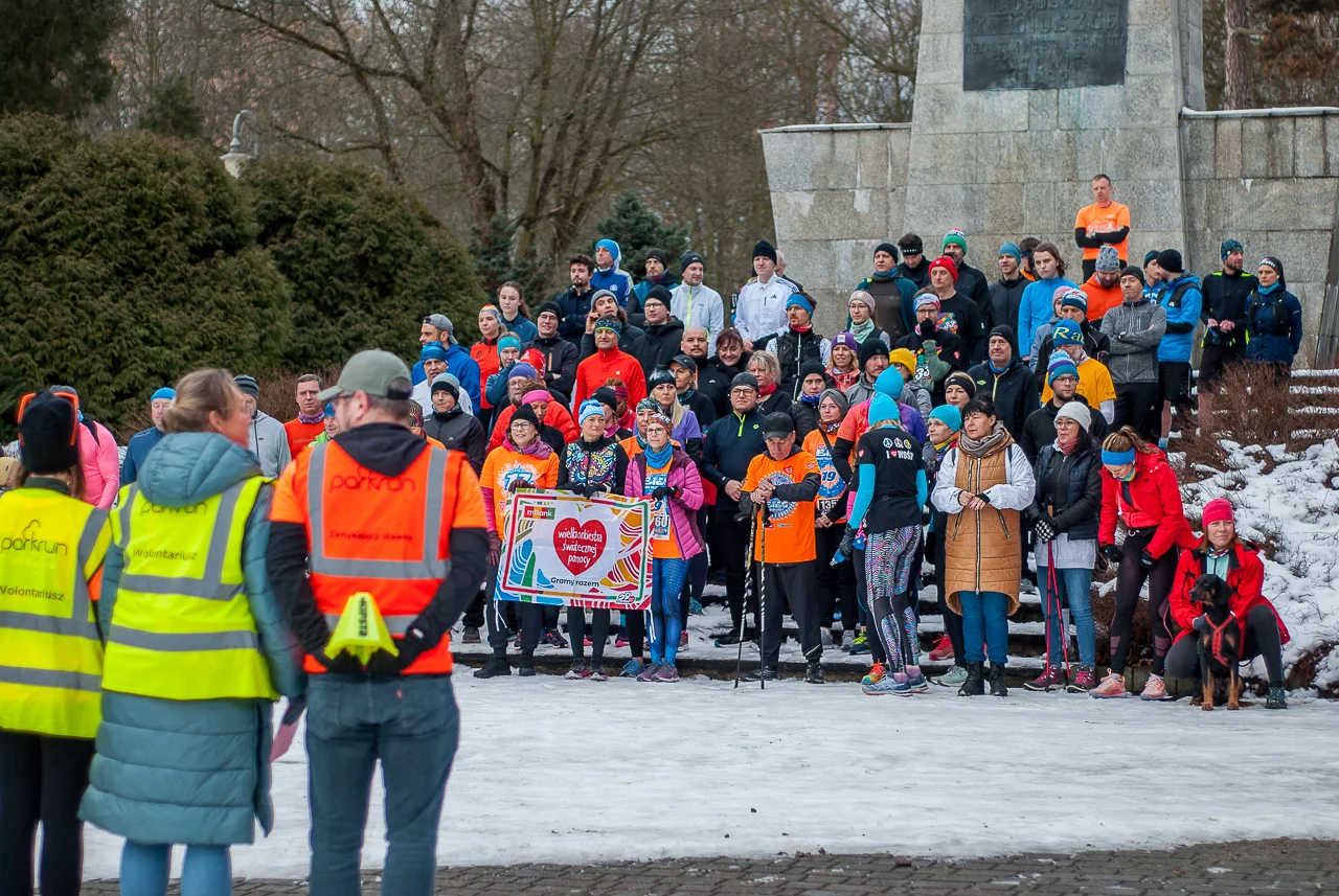 Parkrun pobiegł razem z WOŚP [FOTORELACJA]