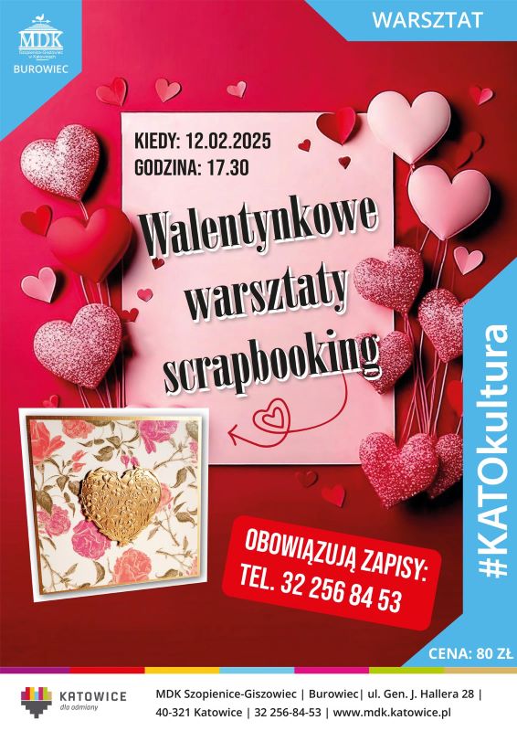 Wyjątkowe warsztaty walentynkowe w MDK Burowiec