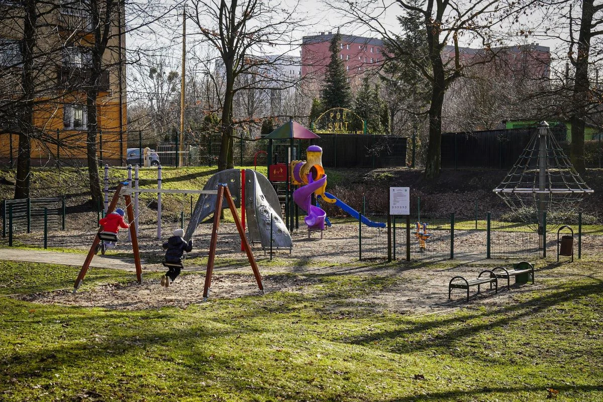 Nowa jakość placu zabaw w parku Załęskim w Katowicach