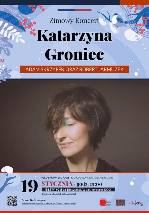 Katarzyna Groniec wraca na żorską scenę – wyjątkowy koncert już w styczniu!