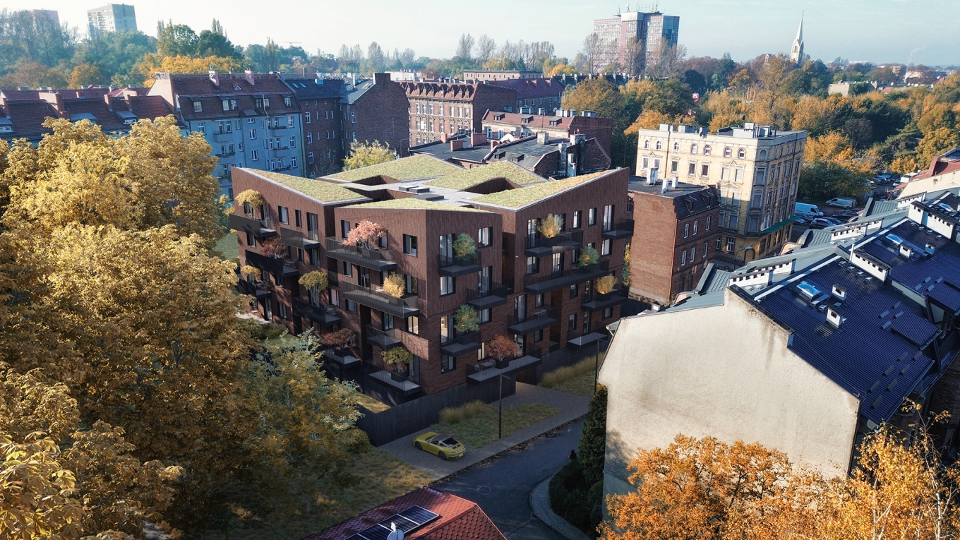 W Zabrzu powstaje apartamentowiec ze specjalnego drewna