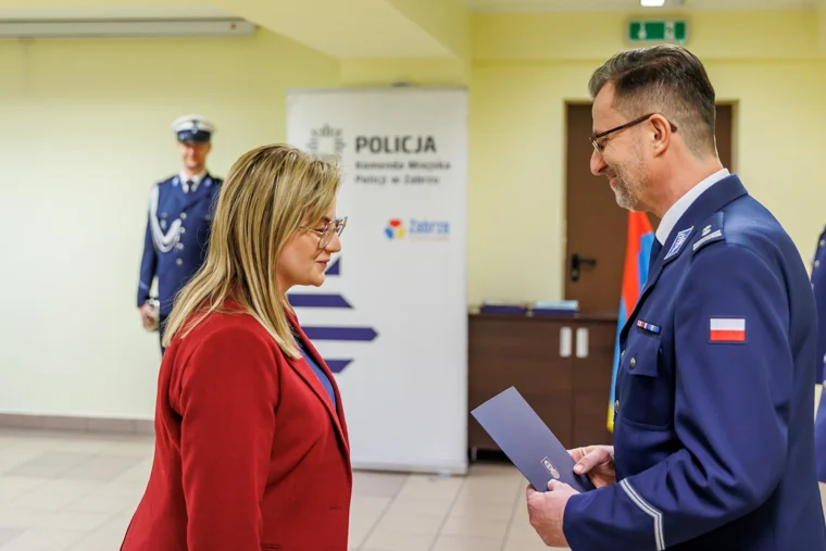 Nowy Komendant Policji w Zabrzu. Grzegorz Kasprzyk przejmuje stery [FOTO]