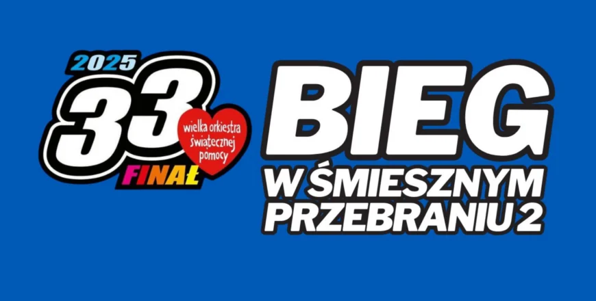 Charytatywny bieg – „Bieg w śmiesznym przebraniu 2” – na rzecz 33. Finału WOŚP