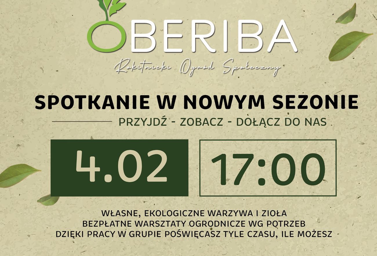 Oberiba zaprasza na otwarcie nowego sezonu. Trwa nabór!
