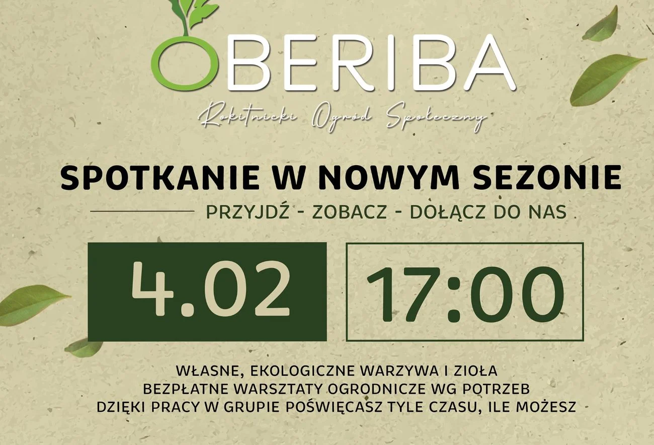 Oberiba zaprasza na otwarcie nowego sezonu. Trwa nabór!