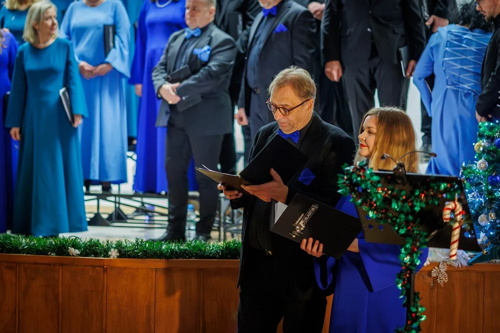 Koncert noworoczny w Elektrociepłowni Zabrze: Chór „Klaster” zachwycił publiczność