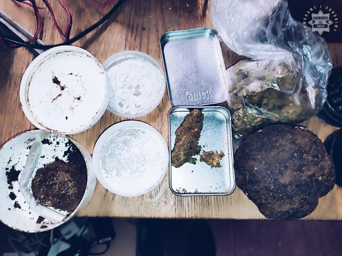 Zabrzańscy kryminalni zatrzymali 34-latka z ponad kilogramem narkotyków!