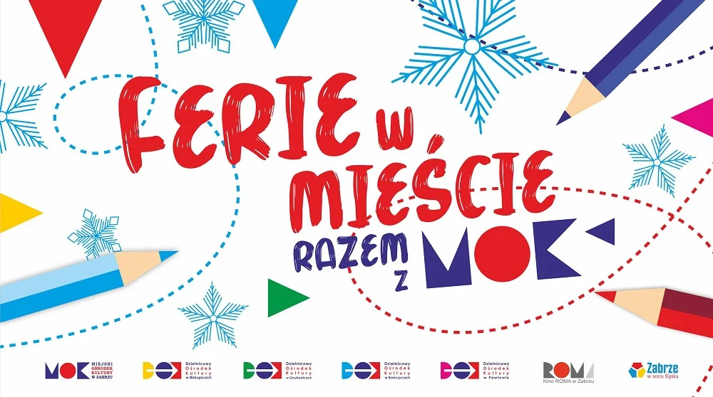 Ferie w Zabrzu – kreatywne warsztaty, zabawa i kino czekają na Ciebie! Sprawdź szczegóły