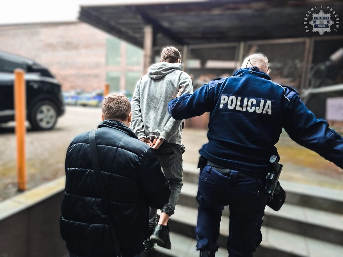 21-latek okradł dom podczas prywatki w Zabrzu. Policja zatrzymała sprawcę