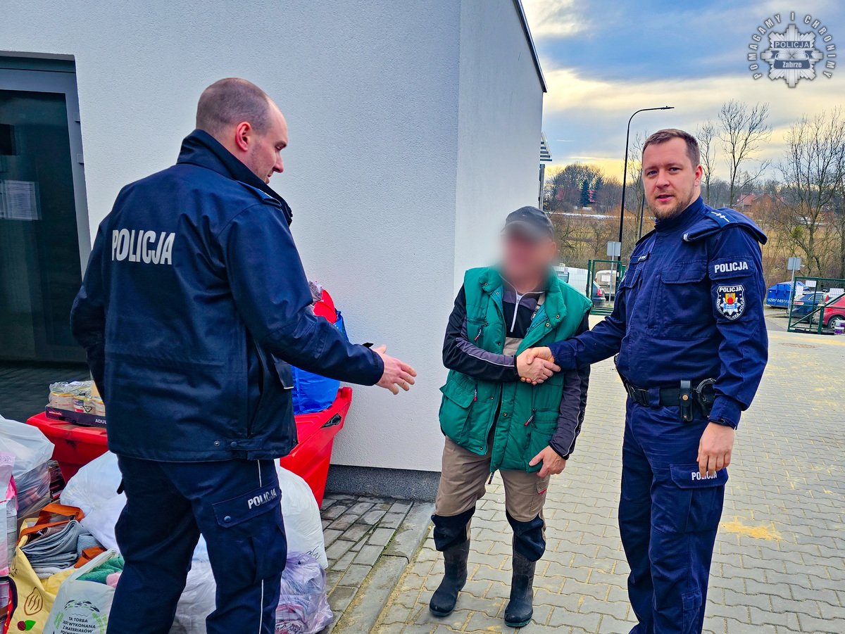 Pomogli zwierzętom w potrzebie – zabrzańscy policjanci nie zawiedli!