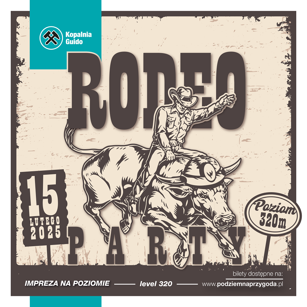 Kowbojska noc w Kopalni Guido – Karnawał w Zabrzu jakiego jeszcze nie było!