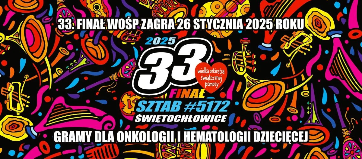 Świętochłowice wspierają WOŚP: pełen program wydarzeń