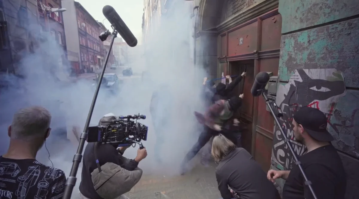 Chorzów na ekranie niemieckiego serialu "Der Palast"