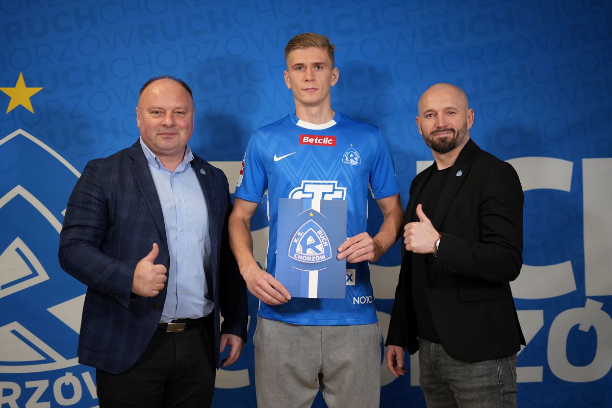 Nowy zawodnik w Ruchu Chorzów – Jehor Cykało na pokładzie