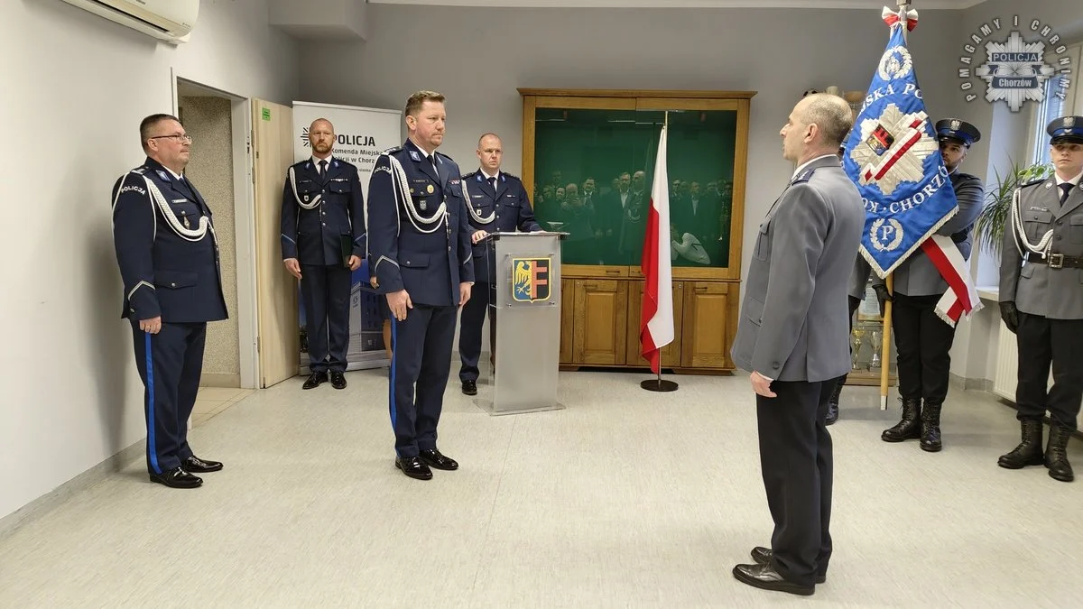 Zmiana na stanowisku Komendanta Miejskiego Policji w Chorzowie