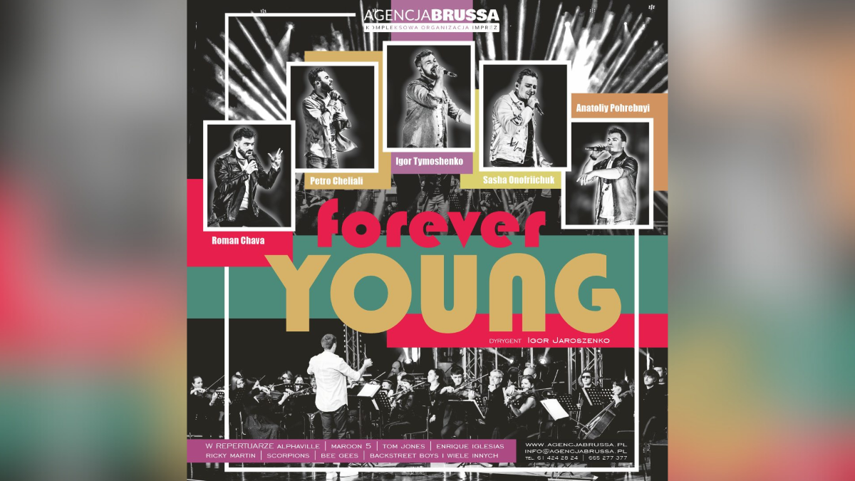Międzynarodowy boysband i orkiestra w Chorzowie – spektakl „Forever Young”