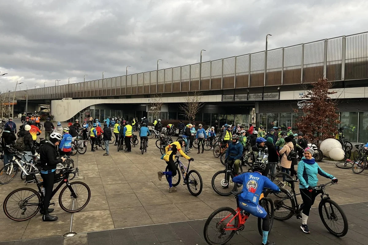 Rajd rowerowy z sercem WOŚP – Chorzów na 33. Finale WOŚP