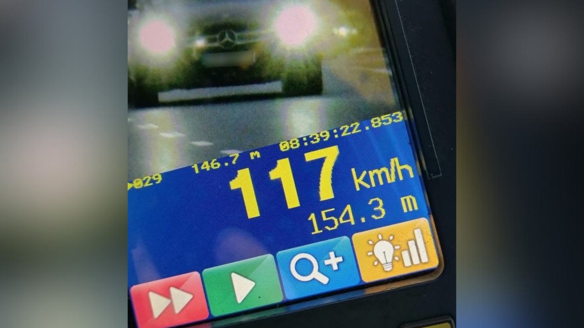 117 km/h na ograniczeniu do 50 – chorzowscy policjanci ukarali 34-latka