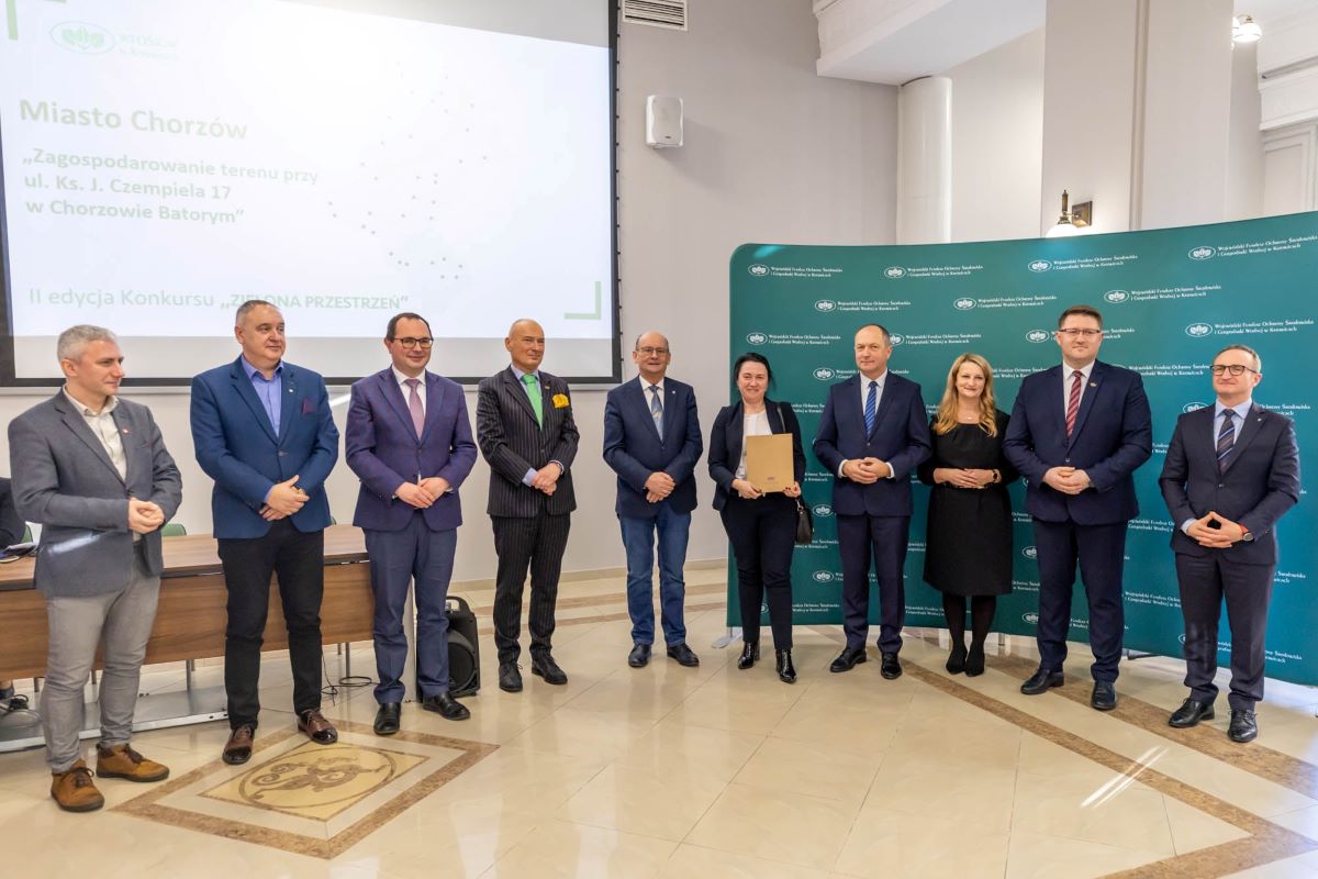 Chorzów nagrodzony w konkursie "Zielona Przestrzeń" – 250 tys. zł na projekt