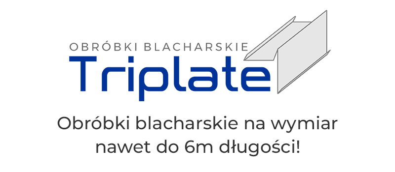 Obróbki blacharskie - triplate.pl
