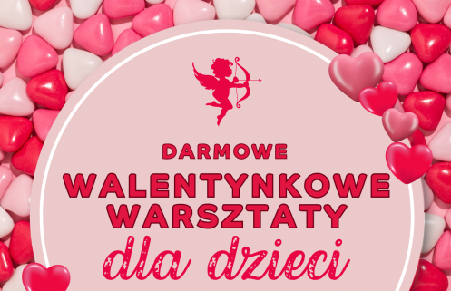 Walentynkowe warsztaty dla najmłodszych w Aquadromie – twórz, baw się i świętuj miłość!