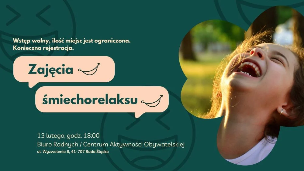 Chcesz się rozluźnić i pośmiać? Przyjdź na zajęcia śmiechorelaksu!
