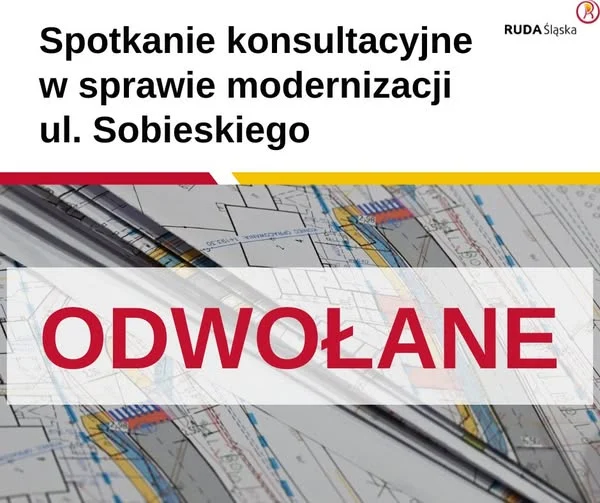 Spotkanie w sprawie remontu ulicy Sobieskiego odwołane!