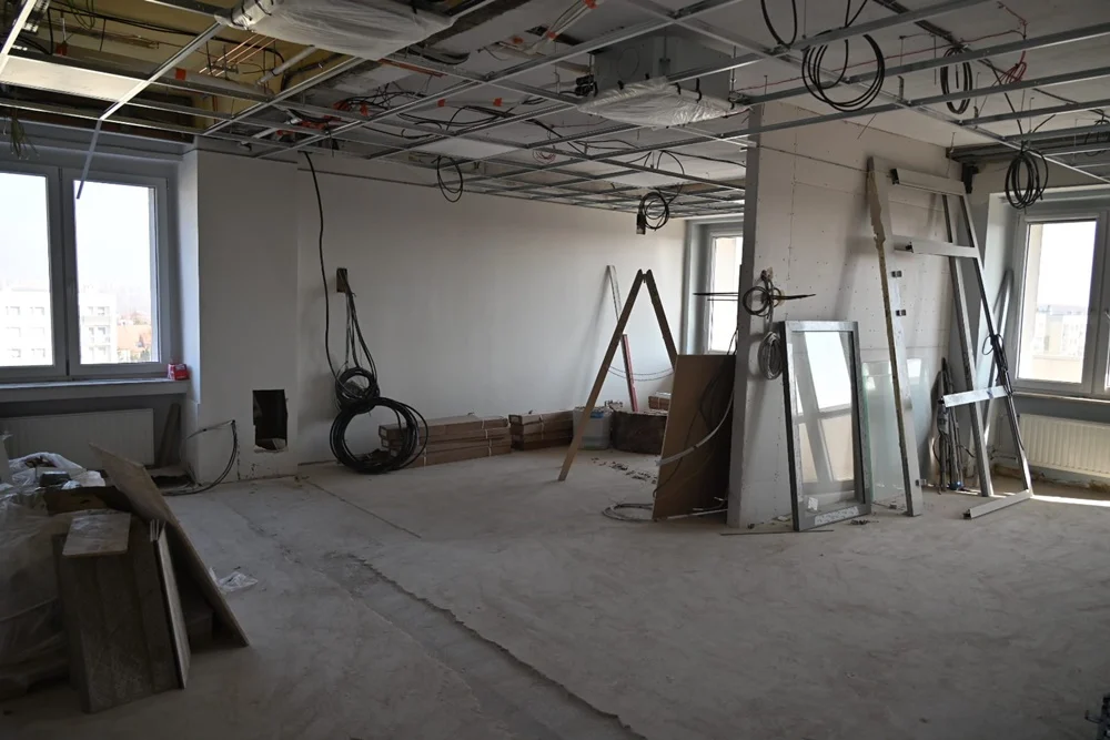 Trwa modernizacja Oddziału Perinatologii, Ginekologii i Położnictwa w Szpitalu Miejskim