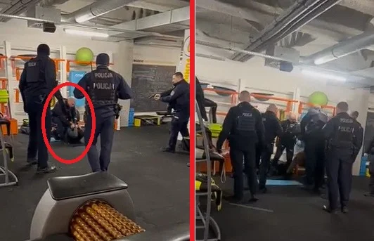 Młody Nigeryjczyk zaatakował innego użytkownika siłowni. Poszkodowany trafił do szpitala