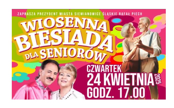 Wiosenna Biesiada dla Seniorów. Taniec, muzyka i wspólna zabawa!