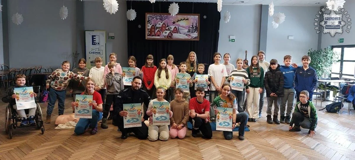 Bezpieczne ferie w Siemianowicach. Policyjne spotkania w domach kultury!