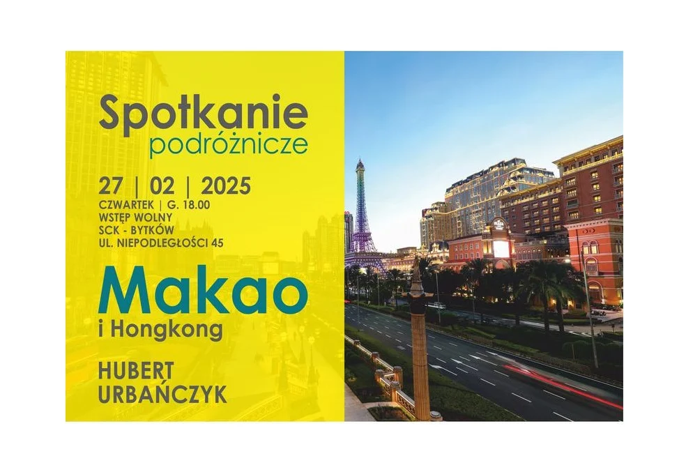 Spotkanie Podróżników. Odkryj uroki Hongkongu i Makao!