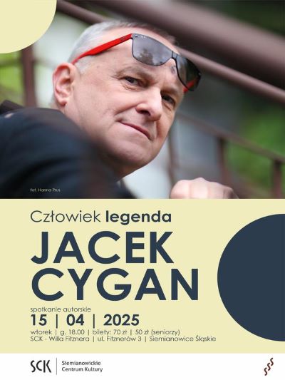 Wieczór z Jackiem Cyganem w Willi Fitznera. Spotkanie pełne inspiracji!