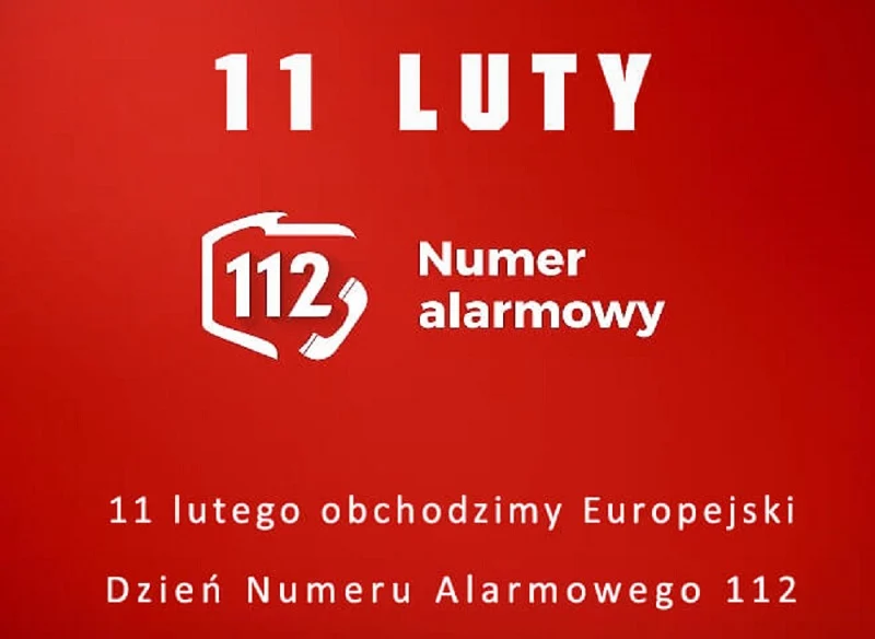 11 lutego – Europejski Dzień Numeru Alarmowego 112 – pamiętaj o zasadach korzystania