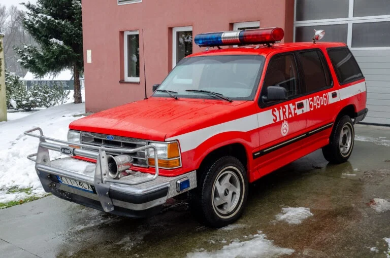 Nowy Eksponat w Centralnym Muzeum Pożarnictwa: Ford Explorer XLT
