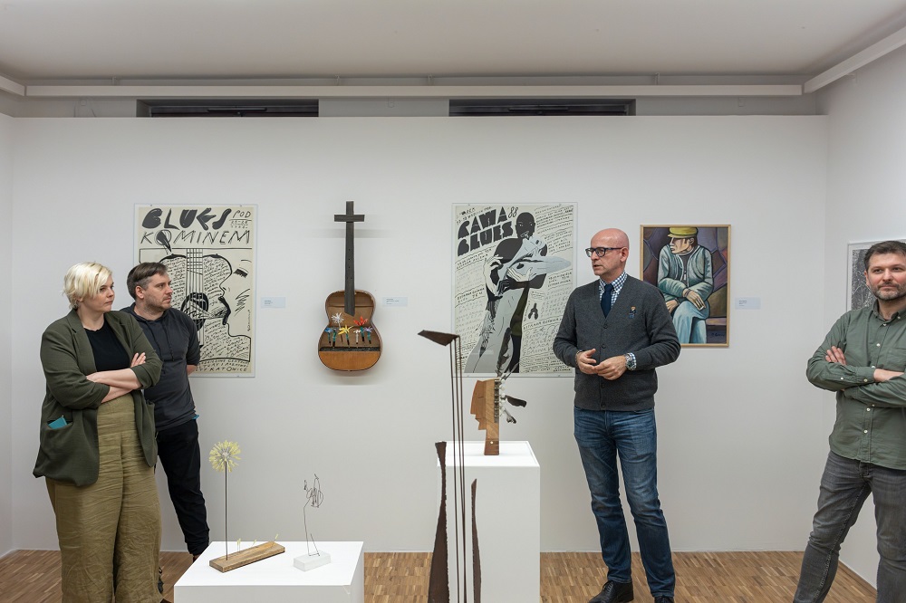 Blues – Śląsk – codzienność – oprowadzanie po wystawie w Tychach