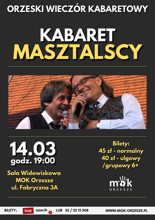 Masztalscy na Orzeskich Wieczorach Kabaretowych – wieczór pełen śląskiego humoru