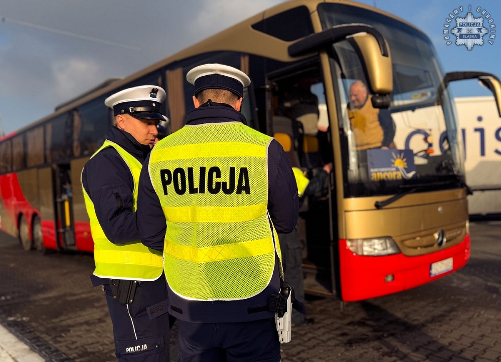 „Bezpieczne Ferie 2025” – śląska drogówka rozpoczęła akcję kontrolną
