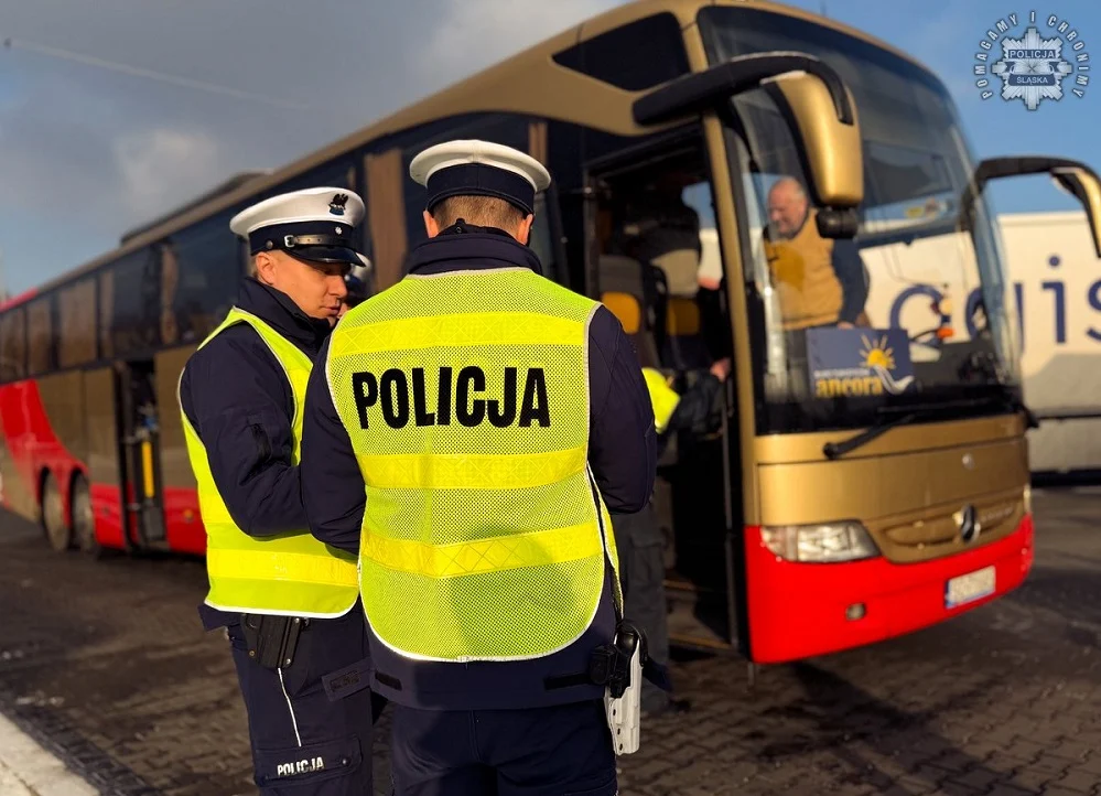 „Bezpieczne Ferie 2025” – śląska drogówka rozpoczęła akcję kontrolną