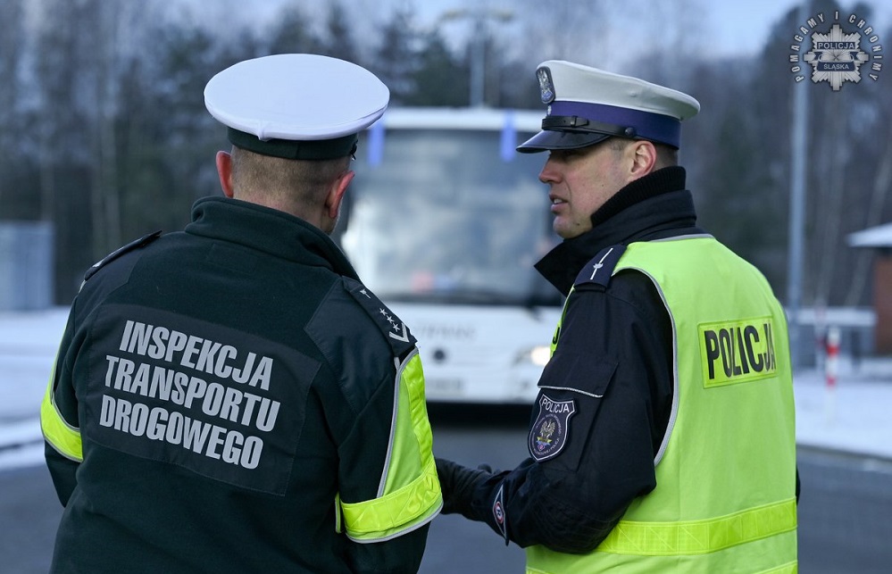 „Bezpieczne Ferie 2025” – śląska drogówka rozpoczęła akcję kontrolną