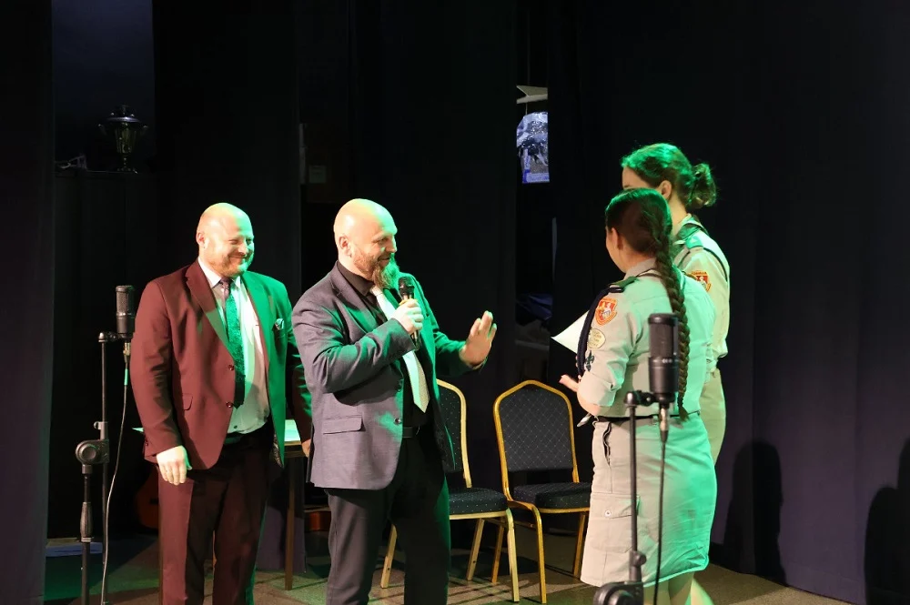 Spotkanie harcerskie w Orzeszu