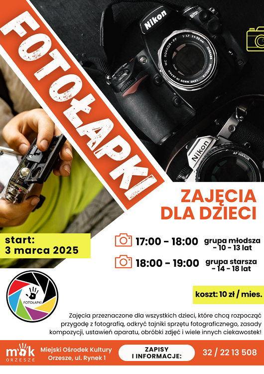 Kreatywność przez obiektyw – zajęcia fotograficzne dla młodych pasjonatów