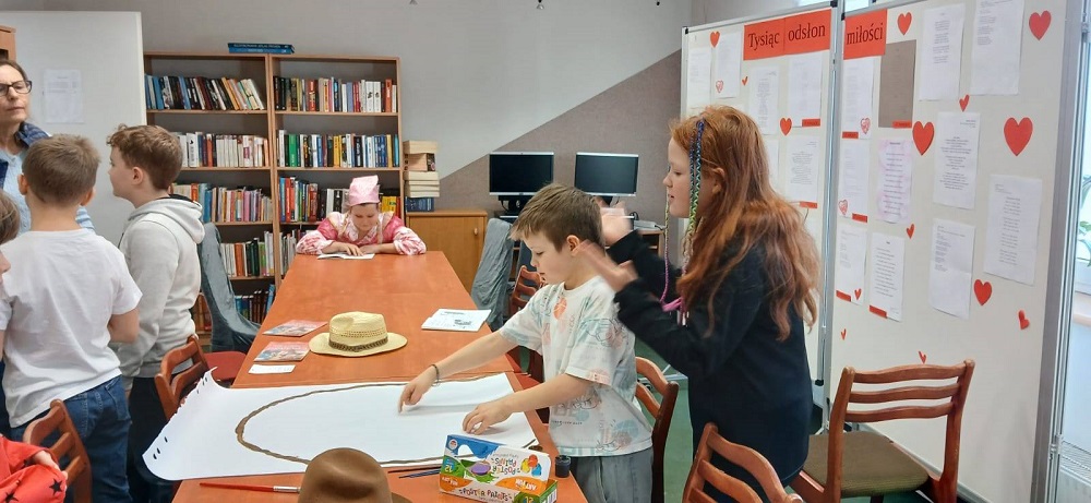 Zimowe ferie w bibliotece – tydzień pełen zabawy i kreatywności