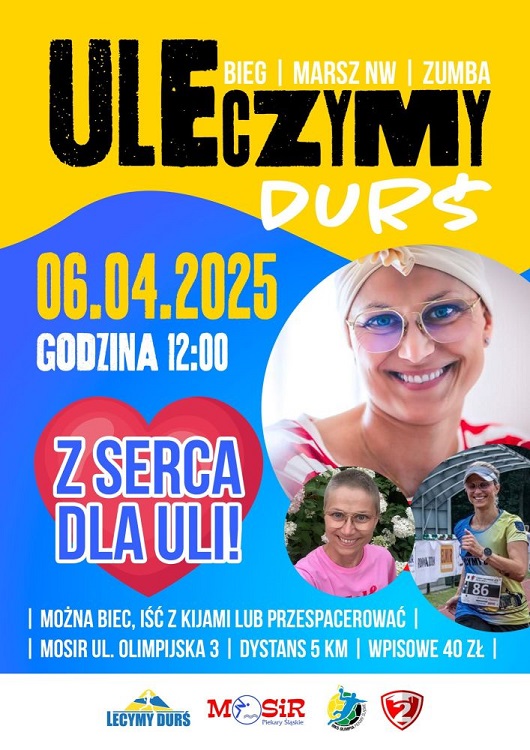 Bieg ULEczymy Durś – pomóż Uli w walce z rakiem!