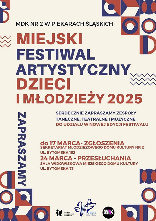 Miejski Festiwal Artystyczny Dzieci i Młodzieży – zapisz swój zespół!