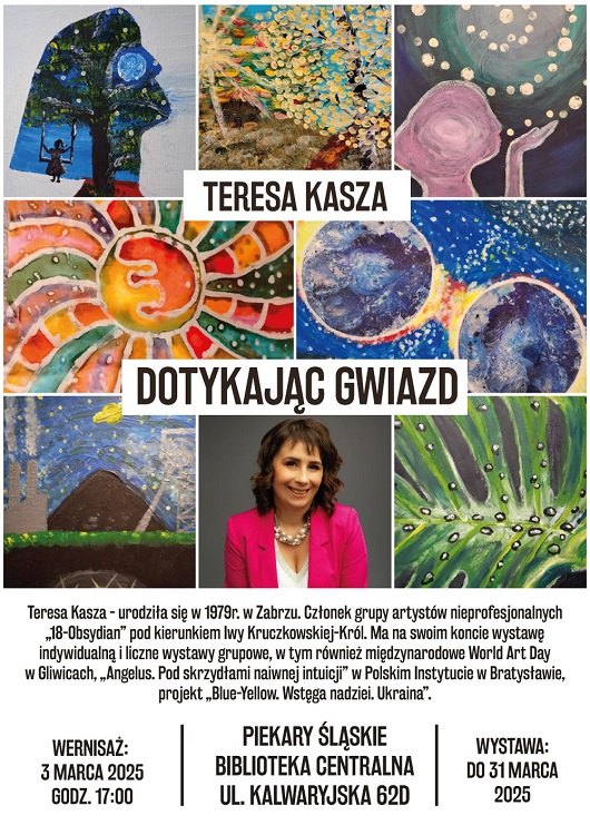 Kosmos, sztuka i zmysły – wyjątkowa wystawa Teresy Kaszy już w marcu