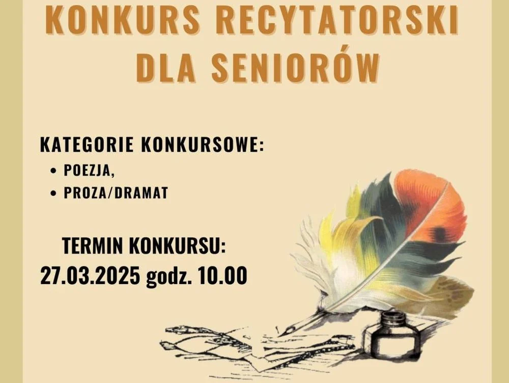 Emocje na scenie – seniorzy zaprezentują swoje interpretacje literackie