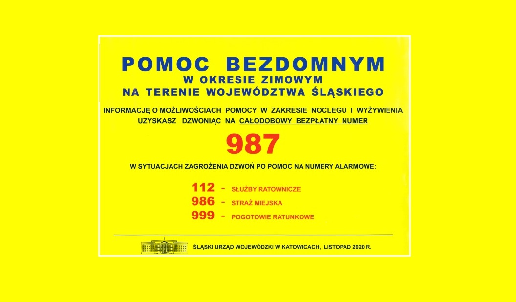 Pomoc dla bezdomnych w zimie. Infolinia i działania mundurowych!